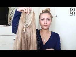 High Ponytail With Extensions On Short Fine Hair Irresistible Me Hair Extensions Youtube Ponytail Hairstyles Tutorial Ponytail Hairstyles Straight Ponytail