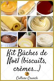 Kit Buches De Noel Biscuits Cremes Les Recettes Possibles Recette Recettes De Cuisine Buche De Noel Recette Facile