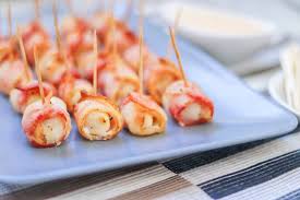 2 lbs sea scallops (if very large, cut in half). Air Fryer Bacon Wrapped Scallops With Sriracha Mayo Recipe Allrecipes