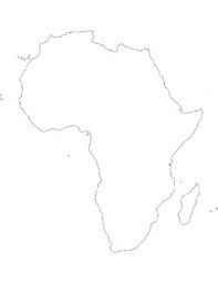 With over 4000 coloring pages including map of south africa. Africa Map African Map Africa Template Africa Coloring Page Africa Outline