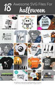 Download 18 Awesome Halloween Svg Files To Cut With Your Cricut Or Silhouette