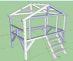 Structure pin massif vernis naturel et mdf laqué blanc. Plan Lit Cabane Plan Lit Lit Of Plan Lit Construire Lit Cabane Montessori Light Montessori Chaise