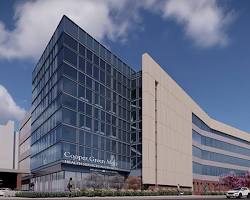 Image of modern Mercy Health hospital building