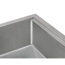 Single bowl undermount workstation kitchen sink with accessories Ruvati 33 Inch Workstation Ledge Tight Radius 50 50 Double Bowl Undermount Kitchen Sink Rvh8351 Kitchen Sinks Double Bowl Gellyplast Com