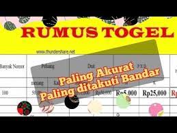 Rumus Togel Paling Ditakuti Bandar Youtube