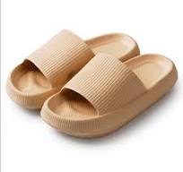 Luxtrada Pillow Slippers Super Soft Quick Drying EVA Rubber-Plastic  Slippers Sandals Non-Slip Thick Sole Open Toe Shower Shoes Indoor and  Outdoor ...