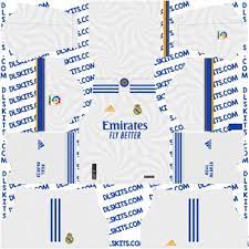 Kit dls real madrid 2022. Real Madrid 2021 22 Dream League Soccer Kits For Dls 2019