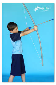 Finally, whats the point of having a bow and arrow set if you have nothing to shoot at? Bow And Arrow Sugar Bee Crafts