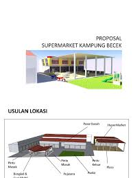 Ada 2 macam proposal yang bisa di download. Proposal Supermarket 1