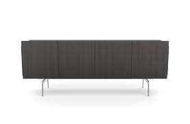 At ligne roset we believe in providing you with as much choice as possible for each model so that you can make each purchase a completely personal and individual one. 00x6q 4 Door Sideboard Brilliant Chromed Base 3 Lacq Doors 1 Wood Door Collection Mixte Living