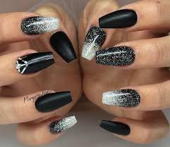 Pin On Stayglam Beauty Coffin nail designs look great on long nails because of the ample nail bed space.