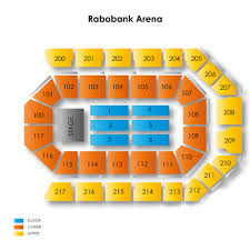 Rabobank Arena 2019 Seating Chart