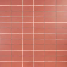 Stacy Garcia Maddox Coral 4x8 Matte Ceramic Tile In 2020 Orange Tiles Ceramic Wall Tiles Pink Ceramic Tile