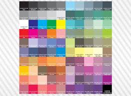 Cmyk Color Chart Cmyk Color Chart Pantone 2017 Colour