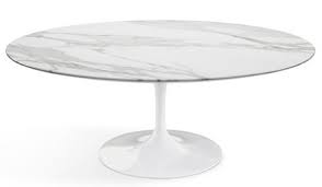 When florence joined knoll in the 1940s, she invited eero to design for the company. Knoll Saarinen Round Coffee Table
