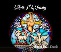 Three trinity sunday vectors (25). Most Holy Trinity Sunday Sacred Heart Church