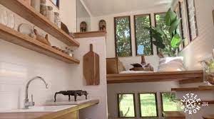The cute little house you can see in the photos belongs to a young family who found a comfortable little home in these 33 square meters. Stunning Boho Style Tiny House With Unique Reverse Loft Youtube