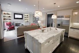Kitchen And Den Combo Open Kitchen And Living Room Open Plan Kitchen Living Room Small Open Plan Kitchens
