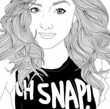 Beautiful Woman Black And White Drawing Pin On Drawings