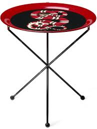 Gucci Kingsnake Folding Side Table Farfetch Metal Folding Table Folding Table Boho Eclectic Decor