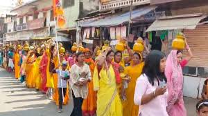 महाशिवरात्रि से पहले निकाली गई भव्य कलश यात्रा, आयोजन समिति ने दिया है खास  निमंत्रण