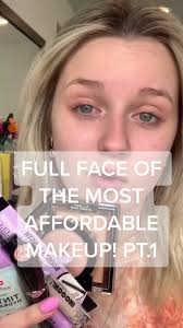 Full Face of Wet N Wild Makeup Products Tutorial Part 1