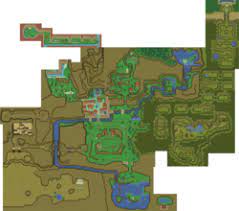 Zelda Ocarina Of Time Map Ocarina Of Time 2D Map Project - Zelda Dungeon