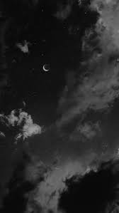 Black And White Sky Hd Wallpaper Iphone Wallpaper Sky Black Atmosphere Cloud Black And White Moon In 2020 Black Aesthetic Wallpaper Black Phone Wallpaper Dark Wallpaper