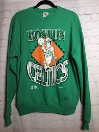 Vintage 90s nba boston celtics hoodie size xl depop. Boston Celtics Nba Licensed Sweatshirt W Leprechaun Front Design As Is Boardwalk Vintage