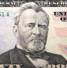 Fifty-Dollar Bill Featuring Ulysses S. Grant Free Stock Photo