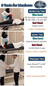 Image result for McMurray Test