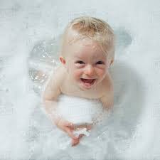 The bubble bath that this product provides is on par with more expensive products like babyganics bubble bath, but this baby magic product costs less than the average cup of coffee. Baby Having A Bubble Bath Stock Photo Dissolve