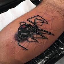 To see a spider in your dream, indicates that you are feeling like an outsider in some situation. 3d Black Widow Spider Tattoo On Forarms For Men Spider Tattoo Black Widow Tattoo Tattoos For Guys