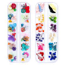 Maybe you would like to learn more about one of these? Buy Ifancer 108 Pcs Dried Flowers Nail Art 62 Colors 3d Dry Flowers For Nails 2 Boxes Small Tiny Dried Flowers For Nail Art Little Pressed Real Natural Flower Nail Art Design