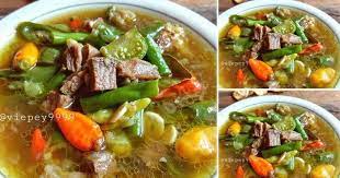 Cuaca Super Panas Gini Enaknya Makan Pake Lauk Yang Seger Seger Mak Contohnya Ya Asem Asem Daging Sapi Ini Enak Bergizi Dan Biki Resep Makanan Makanan Resep