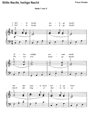 Klaviernoten für anfänger bei notendownload. Stille Nacht Heilige Nacht In 6 Var Klaviernoten Download