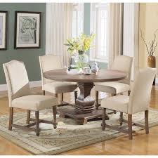 Arielle 5 Piece Round Dining Set Round Dining Room Table Round Dining Table Sets Round Dining Room