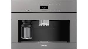 Drinking coffee first thing in the morning for the past 50 or so years has taught me that if i wanted coffee with the best flavor, i would be sure to grind the coffee beans right before brewing the coffee. Buy Miele Cva 7440 Vitroline Built In Coffee Machine Graphite Grey Harvey Norman Au