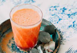 Zumo De Papaya Manzana Y Pina