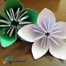 Como hacer flores con hojas de color. Como Hacer Una Flor De 5 Petalos 9 Pasos
