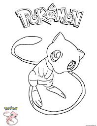 We have chosen the best mew coloring pages which you can download online at mobile, tablet.for free and add new coloring pages daily, enjoy! Pin On Pokemon Coloring Page