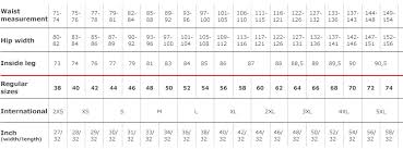 Size Table General Overview Engelbert Strauss