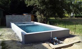 Sa structure est composée de bloc polystyrène de 1.00 x 0.25 x 0.25 m. Epingle Sur Mini Piscine Small Pool