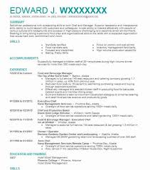 Employment of food and beverage serving and related workers is projected to grow 10 percent over the next ten years, much faster than. Professional Food And Beverage Manager Resume Examples Food Service Livecareer