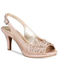 Karen Scott Bronaa Sling Back Pumps Only At Macy S Macys Com Women Shoes Pump Shoes Womens Heels