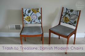 danish modern dining chair refurbish