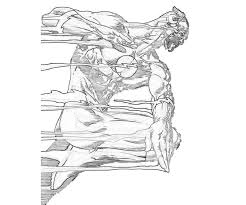 Kid flash coloring pages home. Reverse Flash Vs Flash Coloring Pages