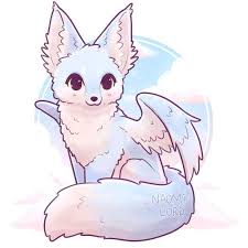 Air Element Fox Ok So My Idea Is That It Changes Colour With En 2020 Dessin Kawaii Animaux Dessins Mignons Dessin Animaux Mignons