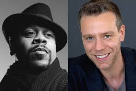 L to R) Wardell Julius Clark and Adam Pascal.