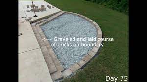 Cooking grate offers plenty of room to roast up whatever you are hungry for. Pea Gravel Fire Pit Patio Expansion Construction Time Lapse Youtube